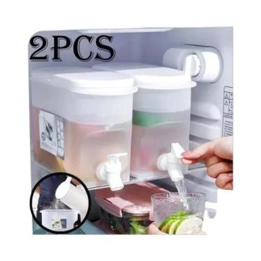 Imagem de Jarra De Água Fria De Grande Capacidade 5L Com Torneira Para Refrigera