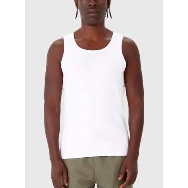 Imagem de Regata Malwee 1000124200 Masculina Ribana Canelada T. P/XGG, G, 00001,