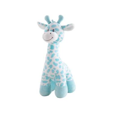 Imagem de Brinquedo Pelúcia Capivara Filó Antialérgica - Buba, Azul, Girafa