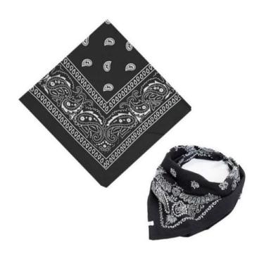Imagem de Bandana lenço estampado unissex - Comprar e Usar