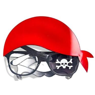 Imagem de Óculos Máscara Pirata Papagaio Fantasia Halloween Festa Cosplay - Belo