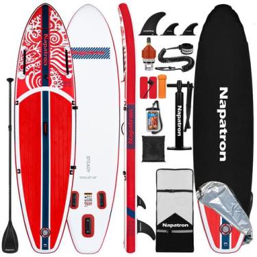 Imagem de Prancha de Stand Up Paddle Inflável Napatron 320cm Kit SUP Leve