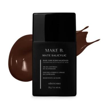 Imagem de Base Líquida Make. B Mate Salicylic 30g - Maquiagem, Cor 330