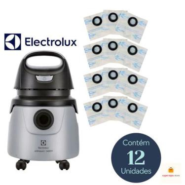 Imagem de Saco Para Aspirador De Pó Eletrolux A10 Smart com 12 Unidades - Porto-