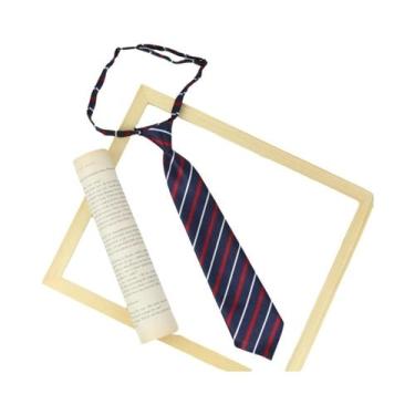 Imagem de Gravata Xadrez JK Feminina 33*6cm Estilo Japonês Para Uniforme Escolar