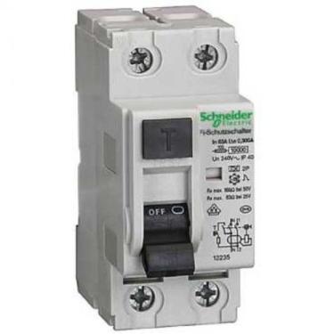 Imagem de Disjuntor Residual Dr Bipolar Schneider 2P 63A 30mA - NoBrand