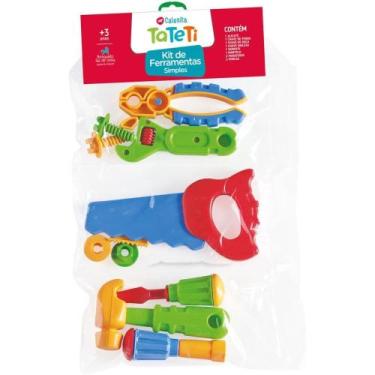 Imagem de Brincando de Profissoes KIT Ferramentas Completo - Tateti