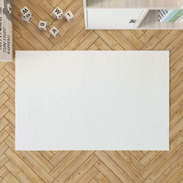 Imagem de Tapete Boho Retangular 100x150cm Off White - Antiderrapante