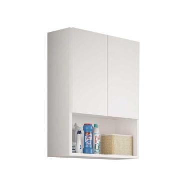 Imagem de Armário Lavanderia com 2 Portas Multimóveis Ibiza FG5004 Branco