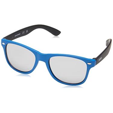 Imagem de Skechers Boys' SEA9081 Square Sunglasses, Matte Blue, 47mm