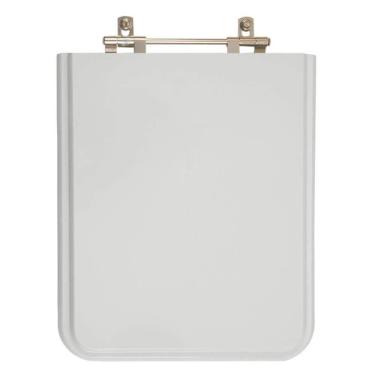 Imagem de Assento Sanitário Acrílico Square Cinza Para Vaso Cidamar