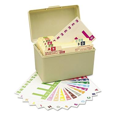 Imagem de Smead 67150 Alpha-Z Com Código De Cores Da Primeira Letra Combinada Alpha Labels Starter Set Az 1500/Box
