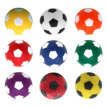 Imagem de Fancyes 9 pçs bolas de mesa de pebolim bolas de futebol de mesa substituição 36mm bolas de jogo de mesa de futebol para o jogo de mesa esporte de dedo interno