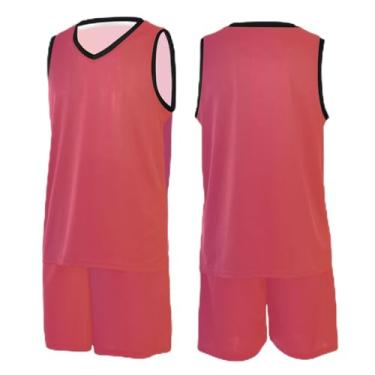 Imagem de CHIFIGNO Camiseta de basquete Cerulean, vestido de jérsei de basquete, camiseta de basquete para mulheres PPS-3GG, Gradiente roxo laranja, 3G