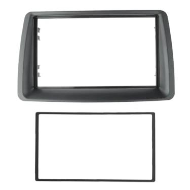 Imagem de Double Din Fascias para Fiat Panda 2003-2012 Rádio CD DVD Painel Estéreo Dash Mount Refitting Instalar Trim Kits Moldura Placa Bezel,178x100mm