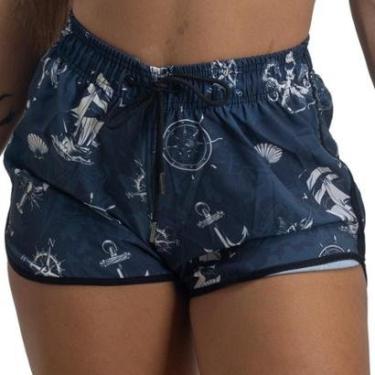 Imagem de Short Feminino Academia Casual Leve Tactel Esportivo Verão-Masculino