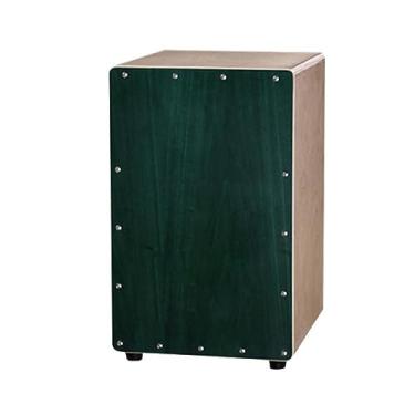 Imagem de Cajon - Caixa de madeira tambor de mão para guitarra interna cordas de aço com bolsa instrumento de percussão profissional para adultos e iniciantes (E)