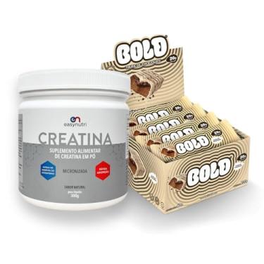 Imagem de Combo Display Barra de Proteína BOLD Snacks (12 unidades) + Creatina 300g (720g, Trufa de Chocolate)