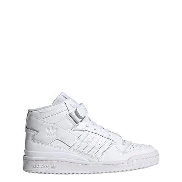Imagem de adidas Originals Tênis feminino Forum Mid, branco/branco central., 11