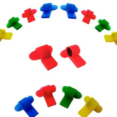 Imagem de 100 Apito Infantil Mini Brinquedo Kit Festa Lembrancinha Sacolinha Surpresa Aniversário Crianças