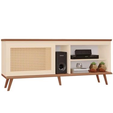 Imagem de Rack Tuboarte Camille 1 Porta 3 Nichos 55260