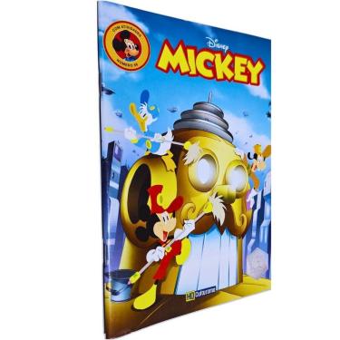 Imagem de Quadrinhos HQ Gibi Graphic Novel Formatinho 13,50x19 cm Lombada com Grampos Mickey nº 56 Culturama