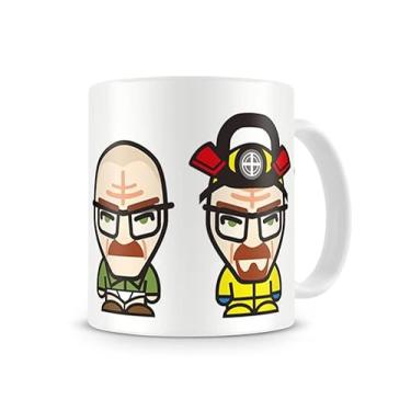 Imagem de Caneca Breaking Bad Walter White Evolution Desenho 330 ml