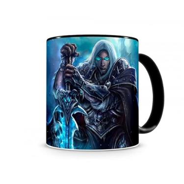 Imagem de Caneca World Of Warcraft Artha I Preta 330 ml
