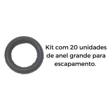 Imagem de Kit 20 Unidades Anel Escapamento Carro Uno/Uno Mille/Fiorino 147 - VAB