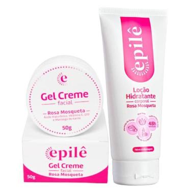 Imagem de Rugol Kit Corporal Rosa Mosqueta Loção e Creme Epilê