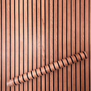 Imagem de Adesivo Papel Parede Lavável Impermeável Revestimento Envelopamento Au