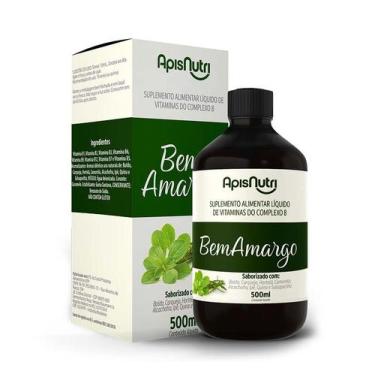 Imagem de Suplemento Vitamínico Bem Amargo Complexo B 500ml Apisnutri - SV