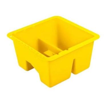 Imagem de Bandeja para Limpeza de Pincéis 16,5x16,5x9cm 585 - Condor