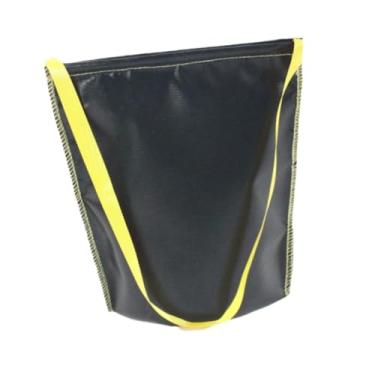 Imagem de rockible Saco de fogo, saco de armazenamento de cinzas de carvão, saco isolante resistente ao fogo, saco retardante de fogo, saco à prova de fogo para pesca,