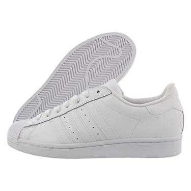 Imagem de adidas Superstar Tênis masculino, branco, tamanho 40, Branco/Branco., 40