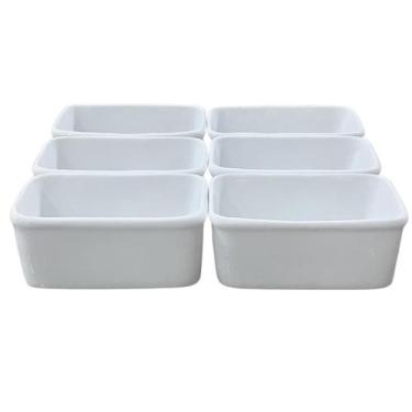 Imagem de Kit 6 Tigelas / Cumbucas 280 ml - Pote Sobremesa - Sachês - Suflês - P