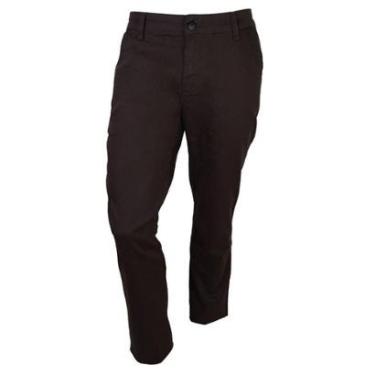 Imagem de Calça Social Masculina Kacolako Tradicional Collor Marrom-Masculino