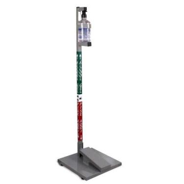Imagem de Dispenser de Chão para Álcool em gel na cor Cinza  - Cab Quality