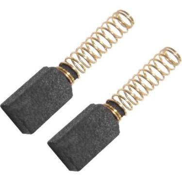 Imagem de 02 Carvão Escova Maquina Cortar Tecido Bananinha Pequena Wd1 - Evolver