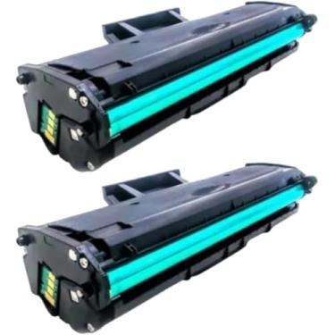 Imagem de Kit 2x Toner Compatível D111 MLT-D111S Para Uso Em M2020 M2020w M2020fw M2022 M2022w M2070 M2070w Preto 1.000, BLACK, DO MERCADO