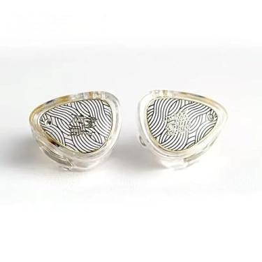 Imagem de syeindunce Fones de ouvido intra-auriculares TANGZU Waner S.G II, fones de ouvido para jogos com diafragma PET dinâmico de 10 mm, fones de ouvido iEM com fio HiFi com cabo OFC destacável de 0,78-2