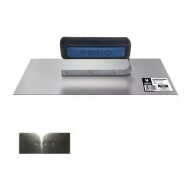 Imagem de Desempenadeira Aço Galo 112/00 Lisa Massa Corrida 12 X 29 Cm