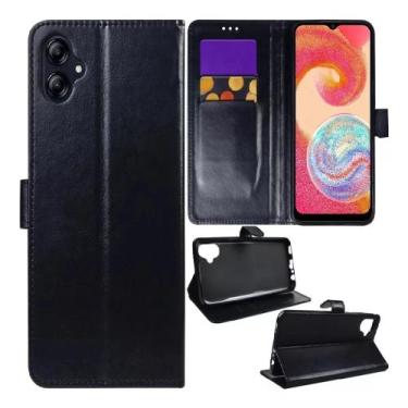 Imagem de Capa Capinha Carteira Preta Para Samsung Galaxy A05 - R&M ACESSORIO