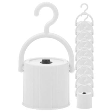 Imagem de 10 peças de cabeças de lâmpada de emergência E27, soquete de lâmpada de LED com gancho