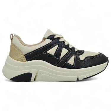 Imagem de Tenis Modare Ultra Conforto Feminino Chunky Sneaker Macio, Preto, 35