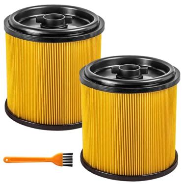 Imagem de MZY LLC Pacote com 2 filtros de substituição para filtro de cartucho padrão Vacmaster, filtro de aspirador de pó Hart Shop 5-20 galões, filtros Vac Master VCFS para aspiradores úmidos/secos Shop-Vac