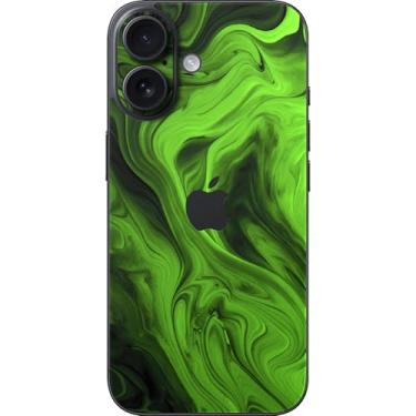 Imagem de Razer Skin: iPhone 16 - Full Wrap - Premium 3M Cast Vinyl - Scratch Resistant - Unique Designs & Finishes - Easy Application - Acid Sludge