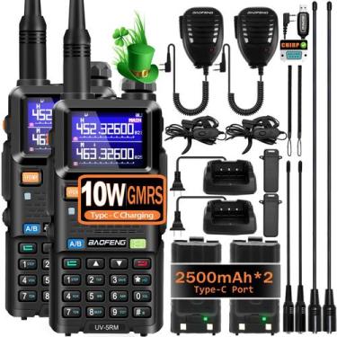 Imagem de Rádio amador portátil BAOFENG UV-5RM 10W de longo alcance (pacote com 