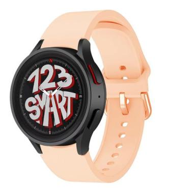 Imagem de Pulseira de Silicone Exclusiva para Galaxy Watch 5 Watch5 Pro Watch 4 