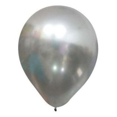 Imagem de Balão 9 Alumínio Natural 25un - Happy Day